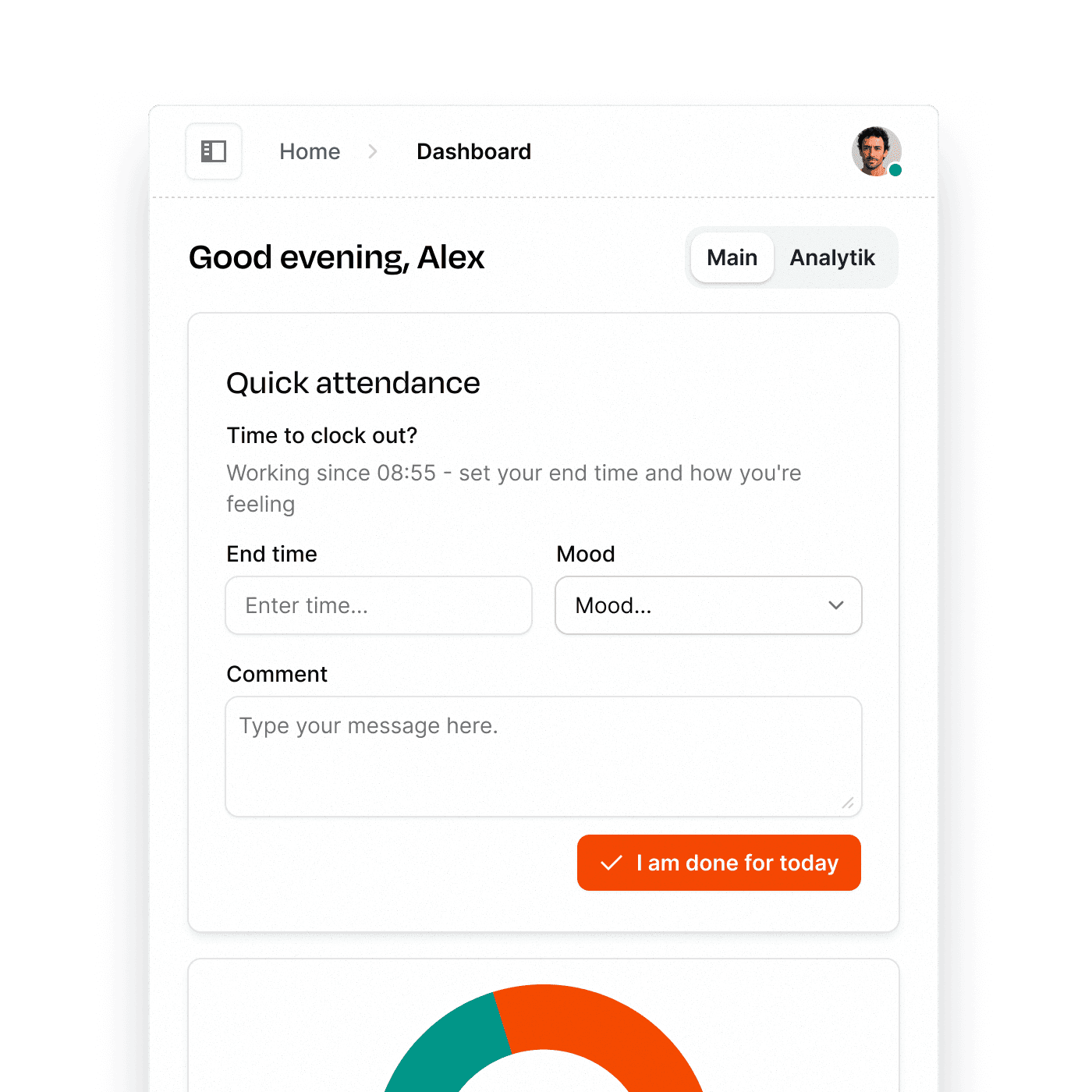 Book attendance