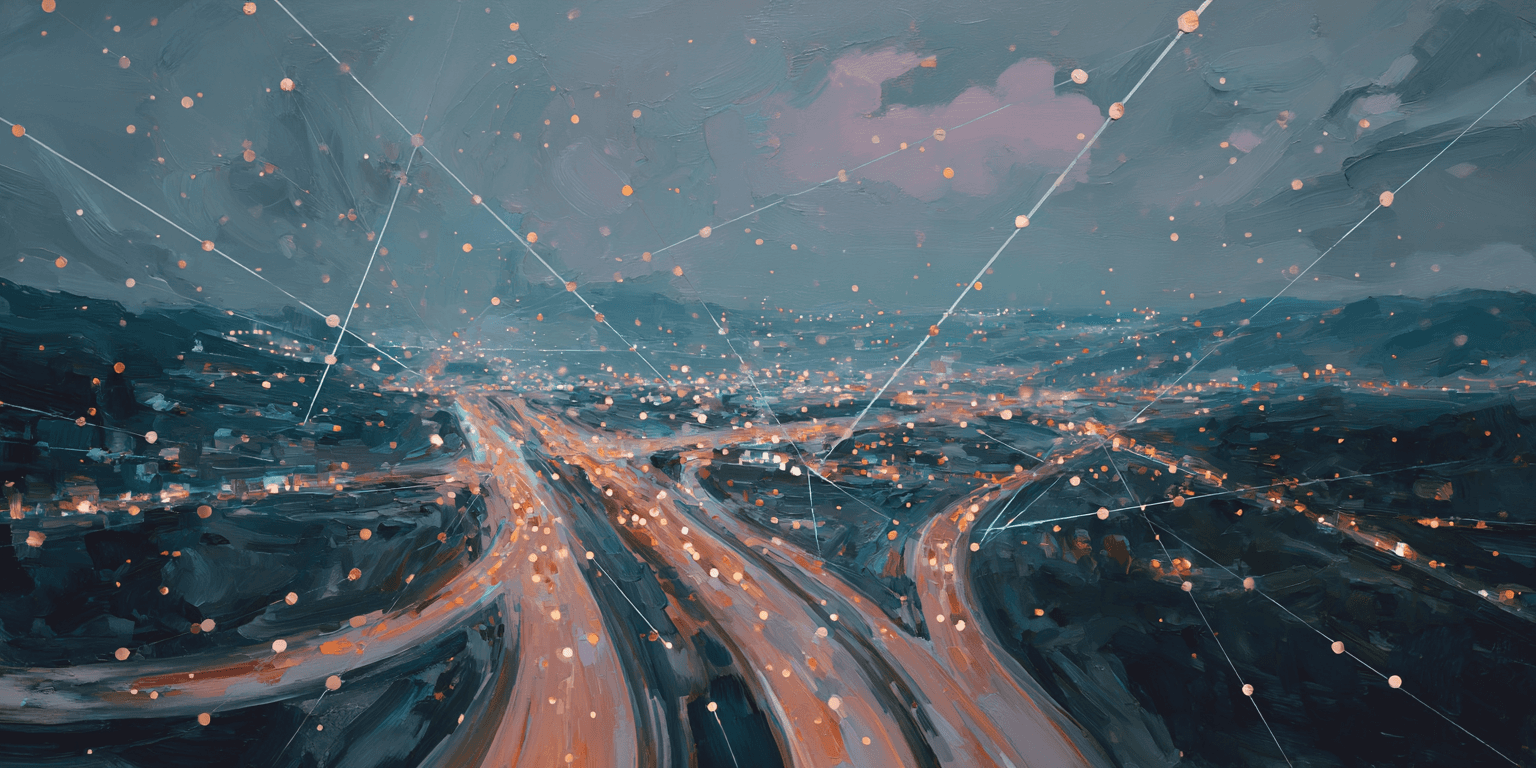 Abstract race track background